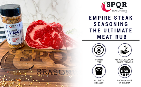 All-natural Empire steak seasoning