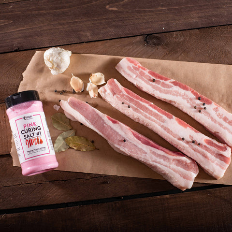 Quick-cure salt for fatty meat