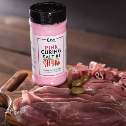 Curing salt #1 with meat