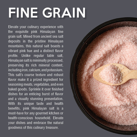 Fine-grain Himalayan salt