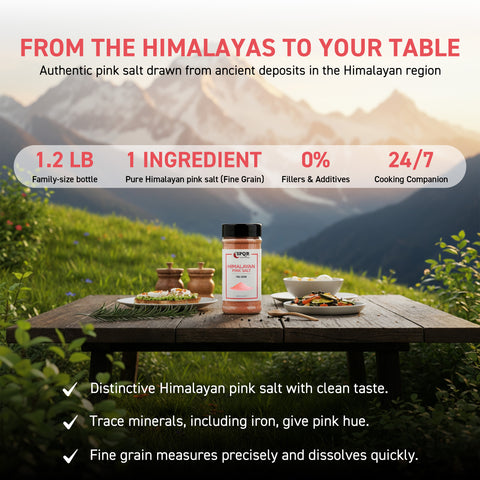 Himalayan Pink Salt - Fine Grain XL 1.2 lb.