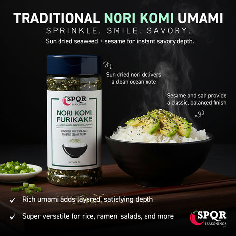 Nori Komi Furikake Seasoning XL 8 oz.