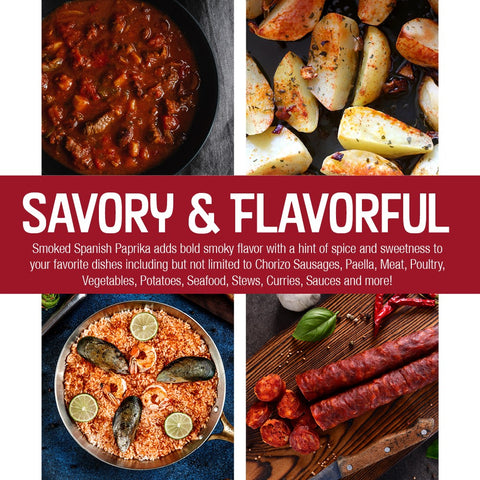 Savory and flavorful paprika spice