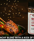 Sesame ginger crunch all-purpose seasoning blend