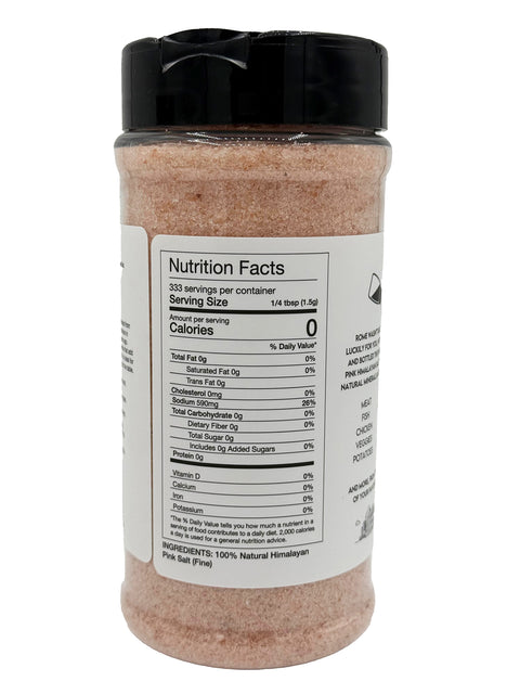 Himalayan Pink Salt - Fine Grain XL 1.2 lb.