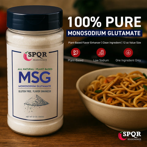 MSG Seasoning - All Natural & Plant-Based XL 12 oz.