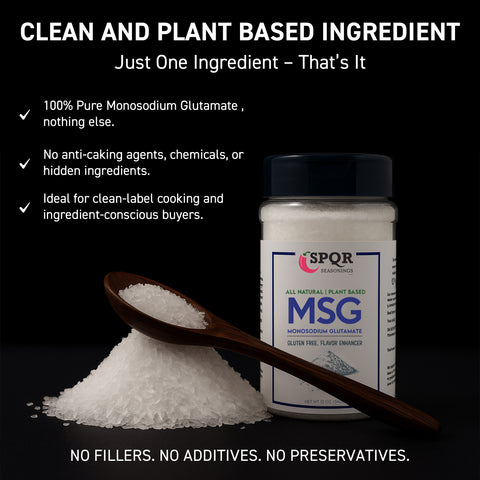 MSG Seasoning - All Natural & Plant-Based XL 12 oz.