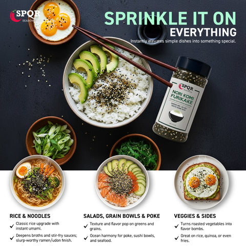 Nori Komi Furikake Seasoning XL 8 oz.