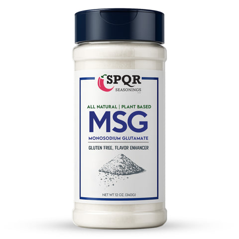 MSG Seasoning - All Natural & Plant-Based XL 12 oz.